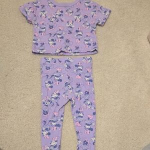 Minnie Mouse 2 Piece Set 6-12 Months